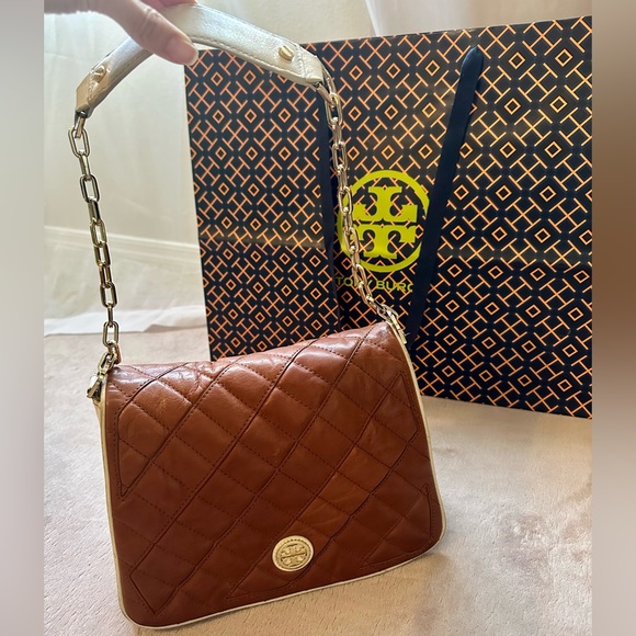 Tory Burch Handbags - 🌟SOLD🌟 TORY BURCH leather shoulder bag